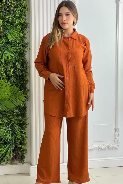 Ensemble - couleur terracotta